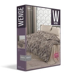 КПБ 1,5сп бязь Венге <6842-4/6869-2 Gilbert Скидка 10%>