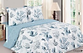 КПБ 1,5сп поплин Поэтика <Глория.>