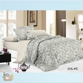 КПБ семейный поплин 2 нав. Pure Cotton PC Клео Скидка <PC-015>