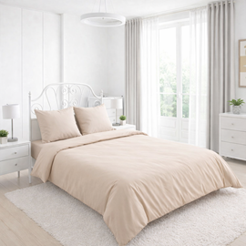 КПБ поплин однотонный Оливковая коллекция Реноме 